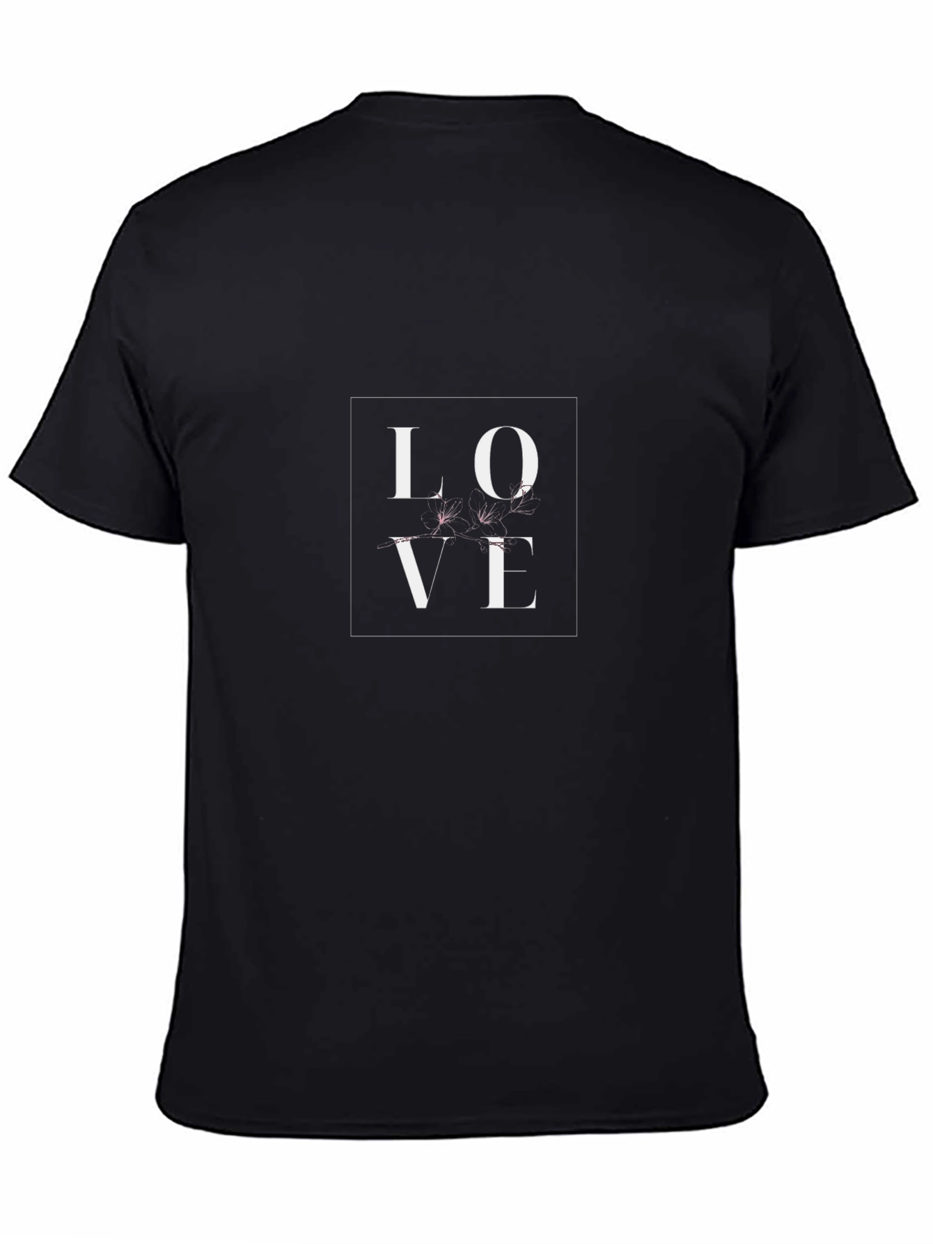 Love Graphic Black T-Shirt - Stylish Casual Wear