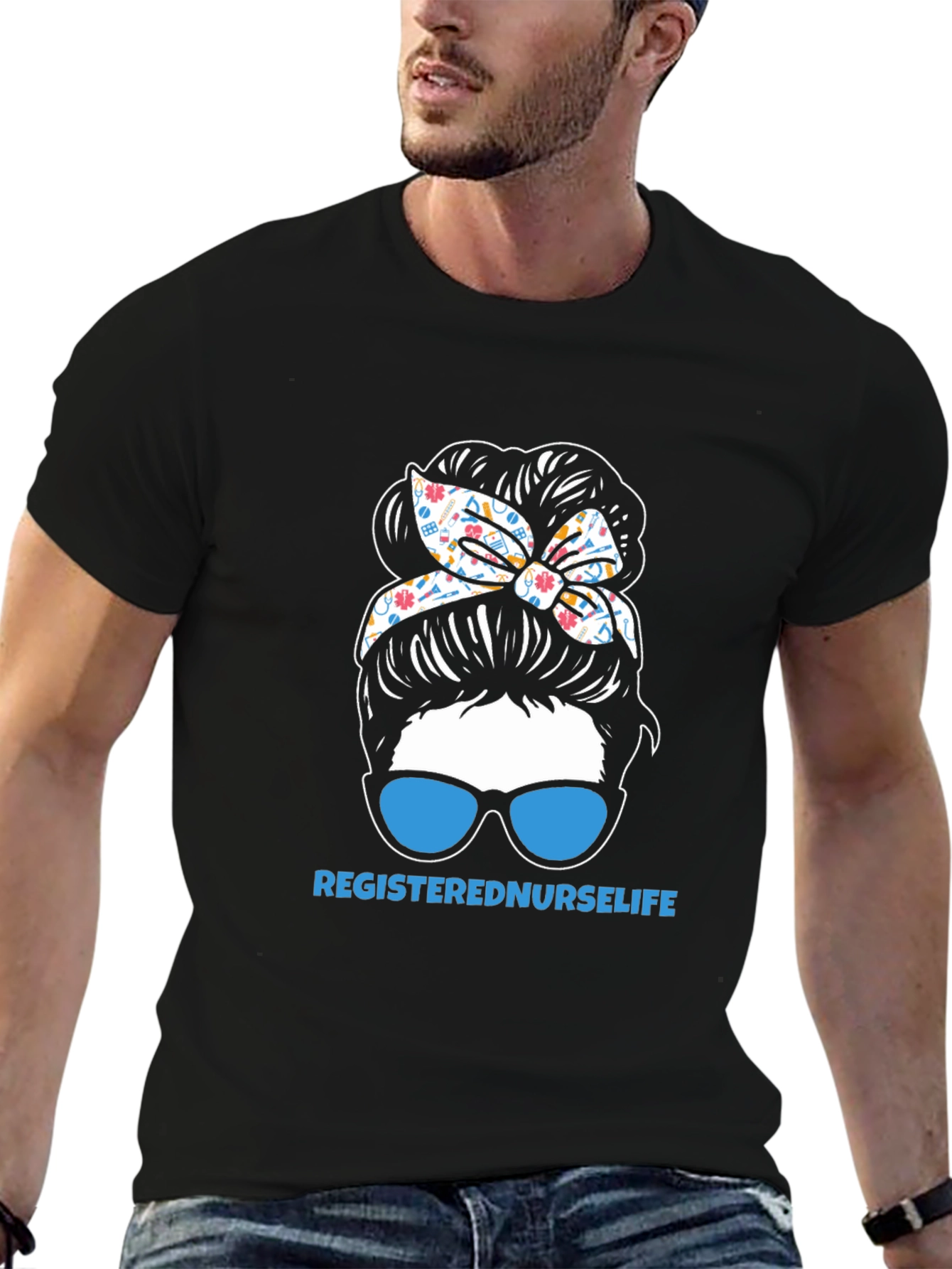 Registered Nurse Life Graphic Tee