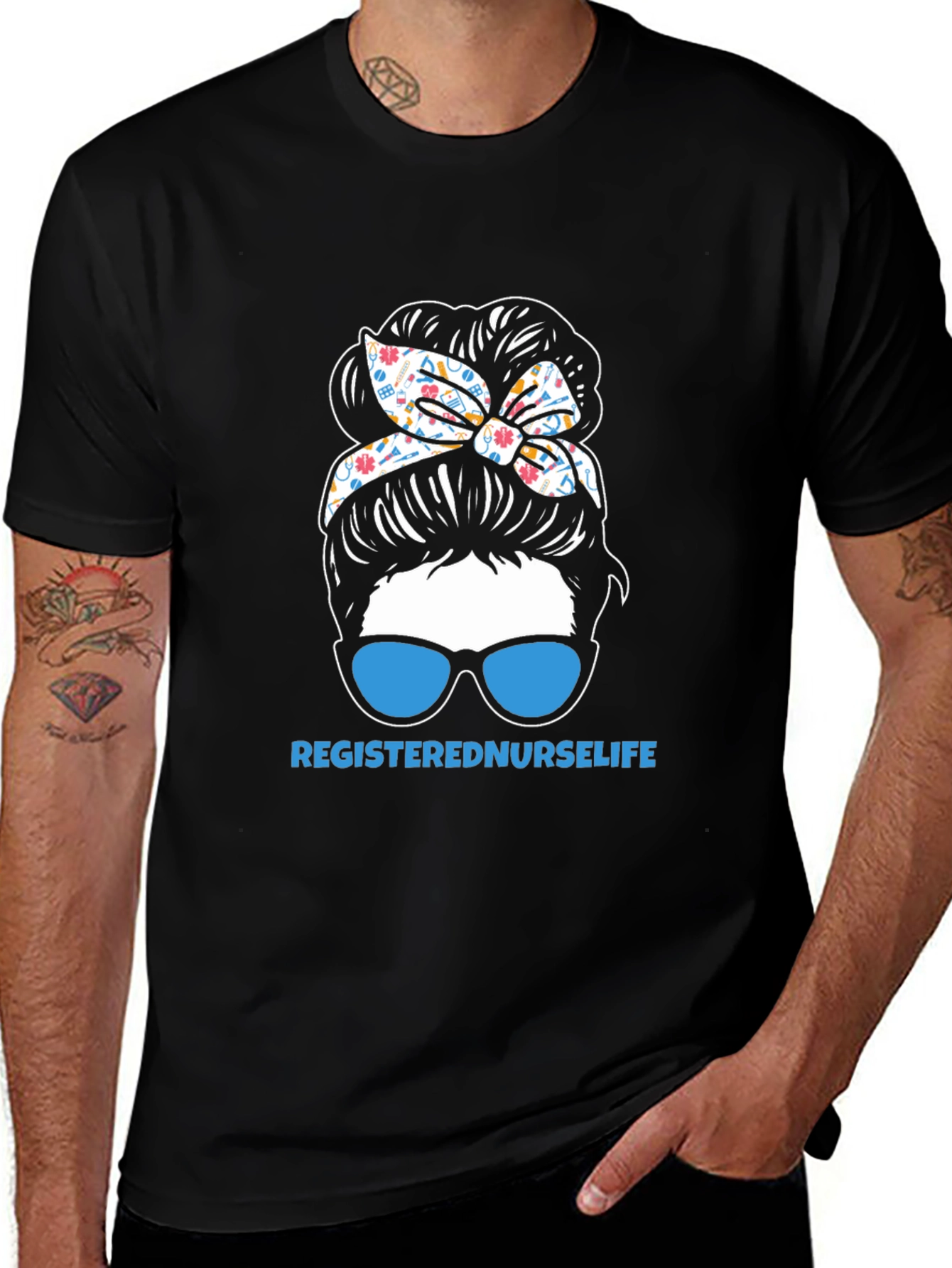 Registered Nurse Life Graphic Tee