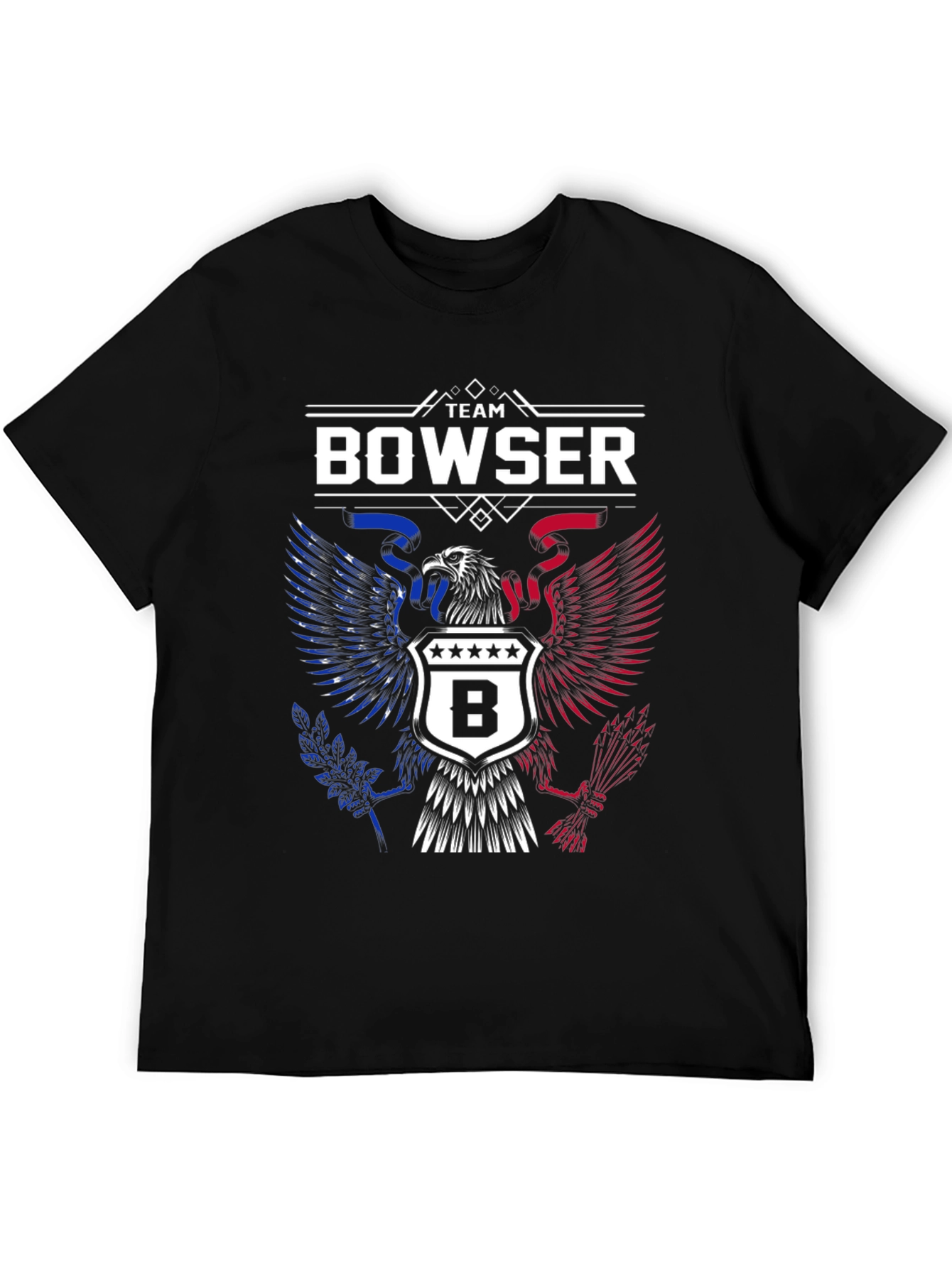 Team Bowser Eagle Graphic T-Shirt