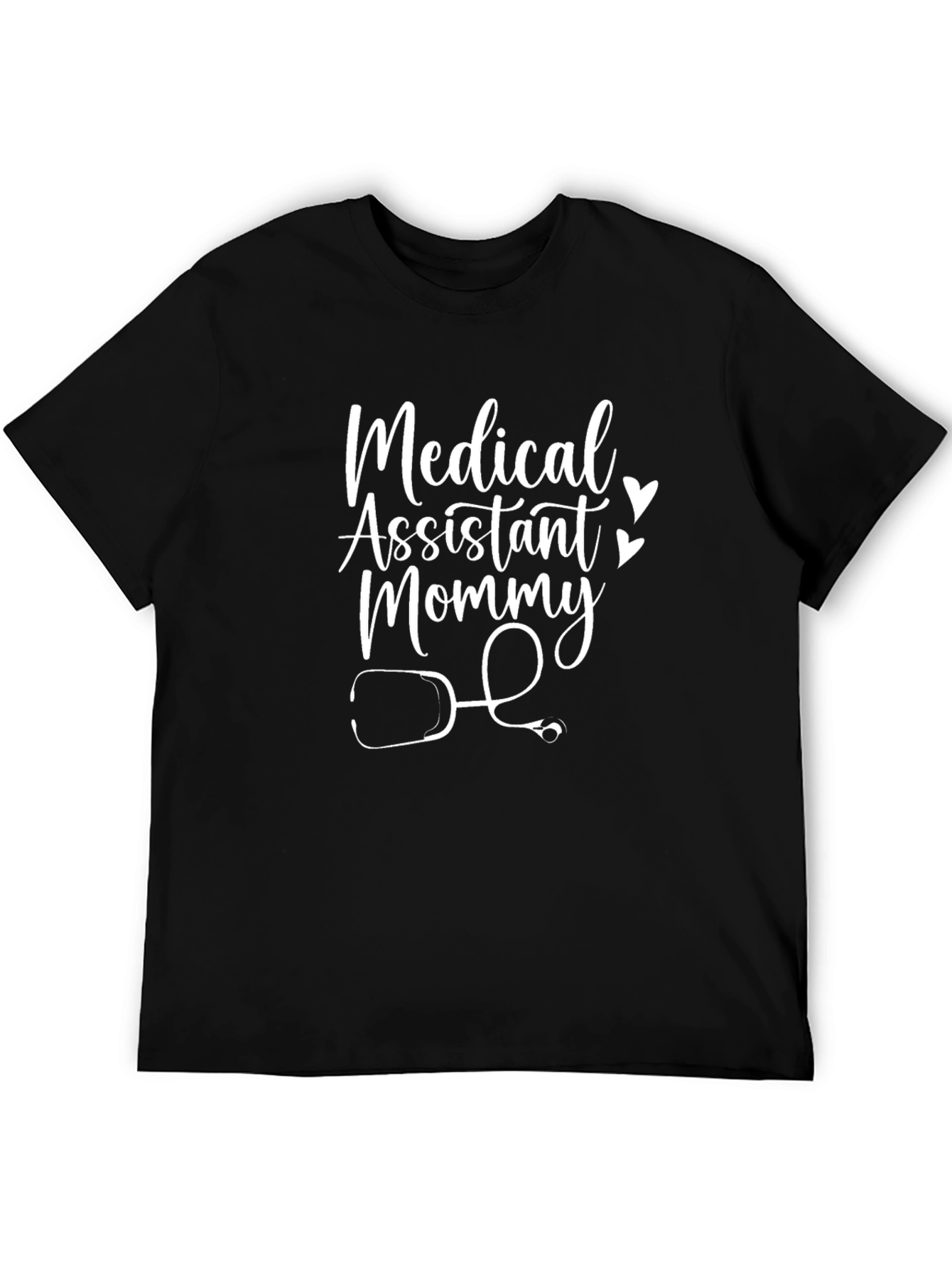 Medical Assistant Mommy T-Shirt - Black