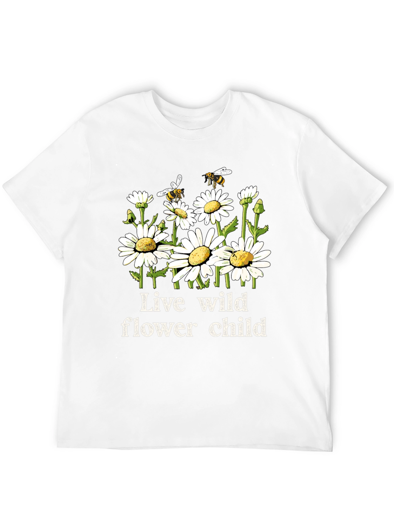 Live Wild Flower Child Graphic Tee