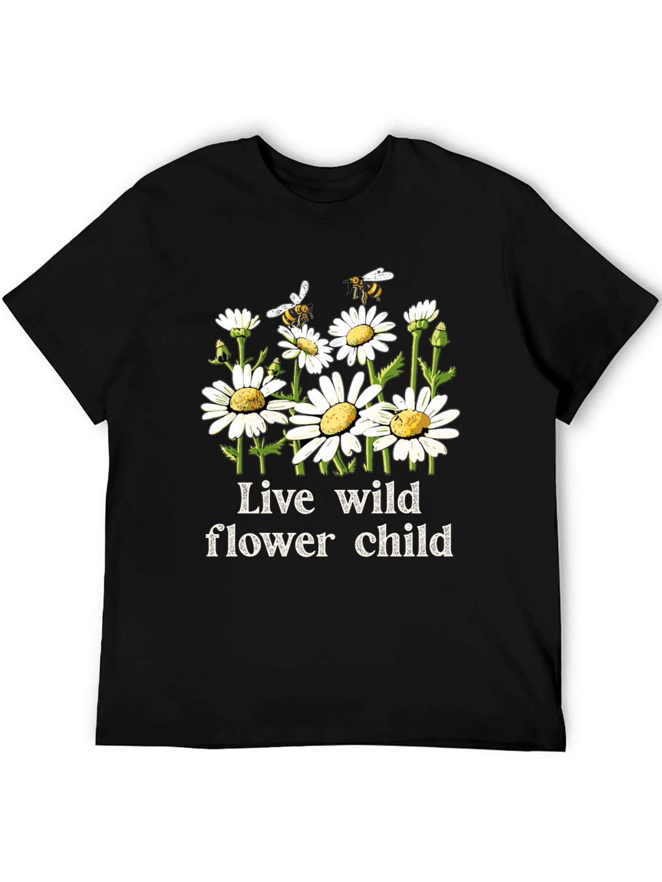 Live Wild Flower Child Graphic Tee