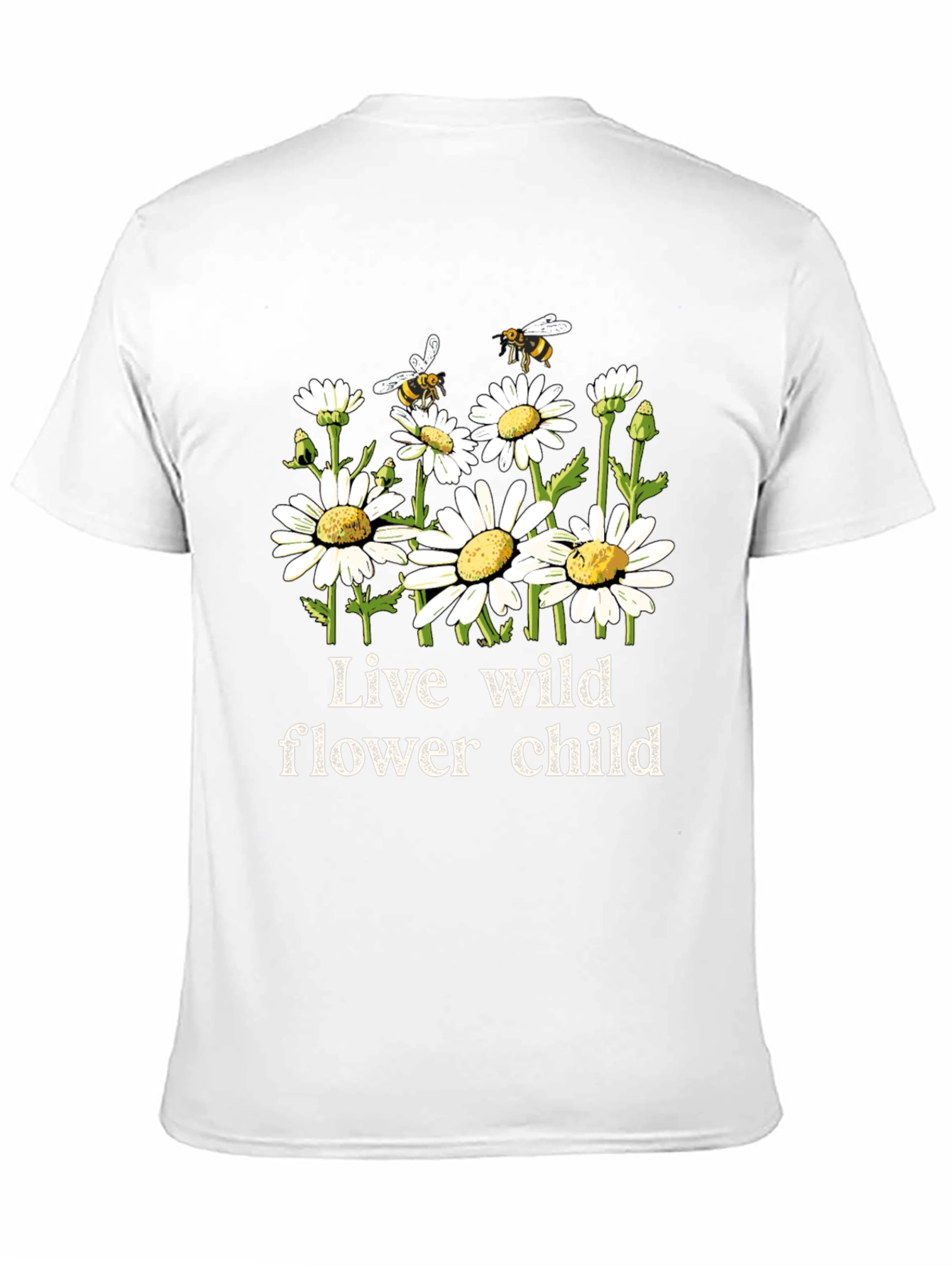 Live Wild Flower Child Graphic Tee