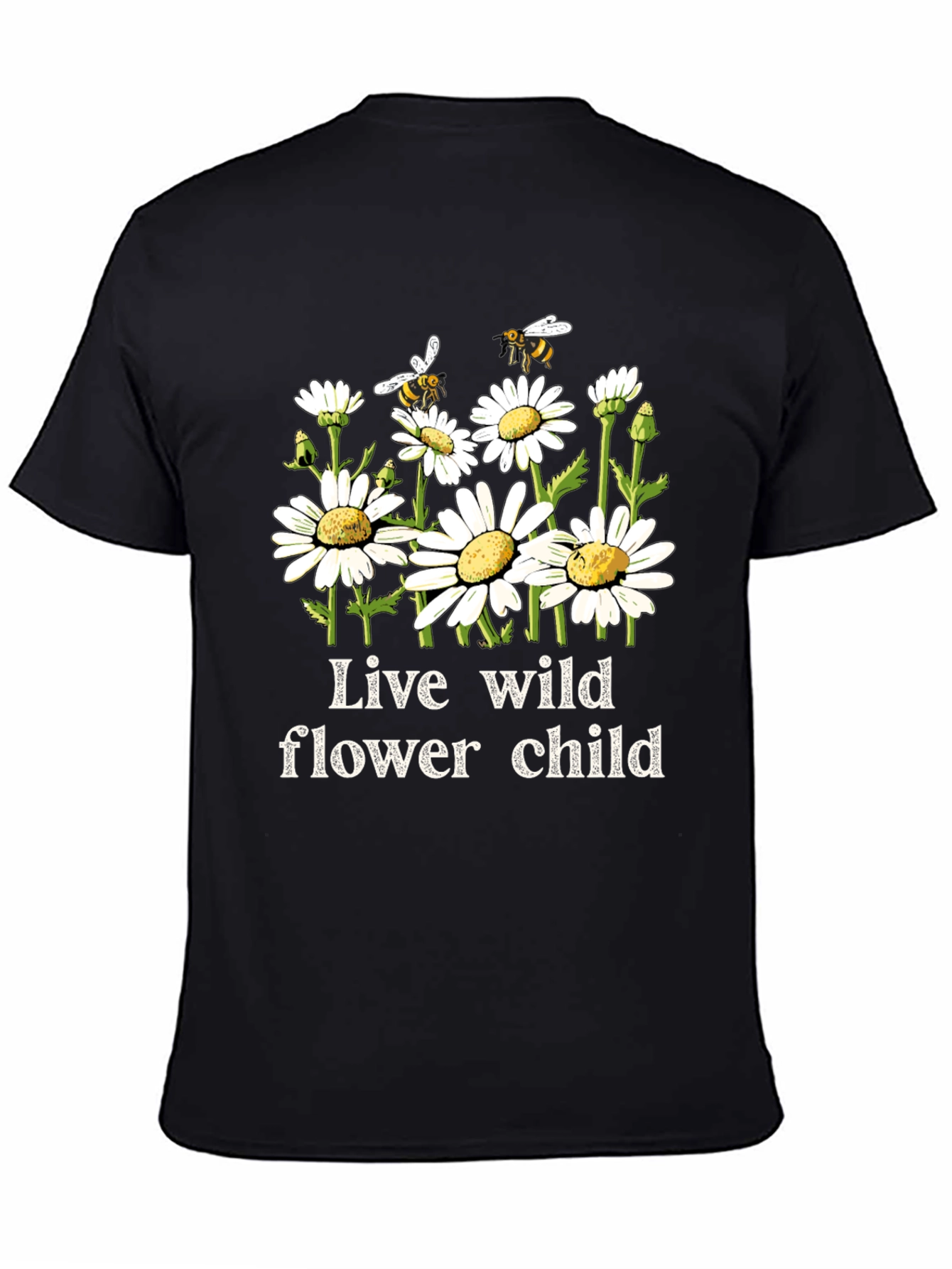 Live Wild Flower Child Graphic Tee