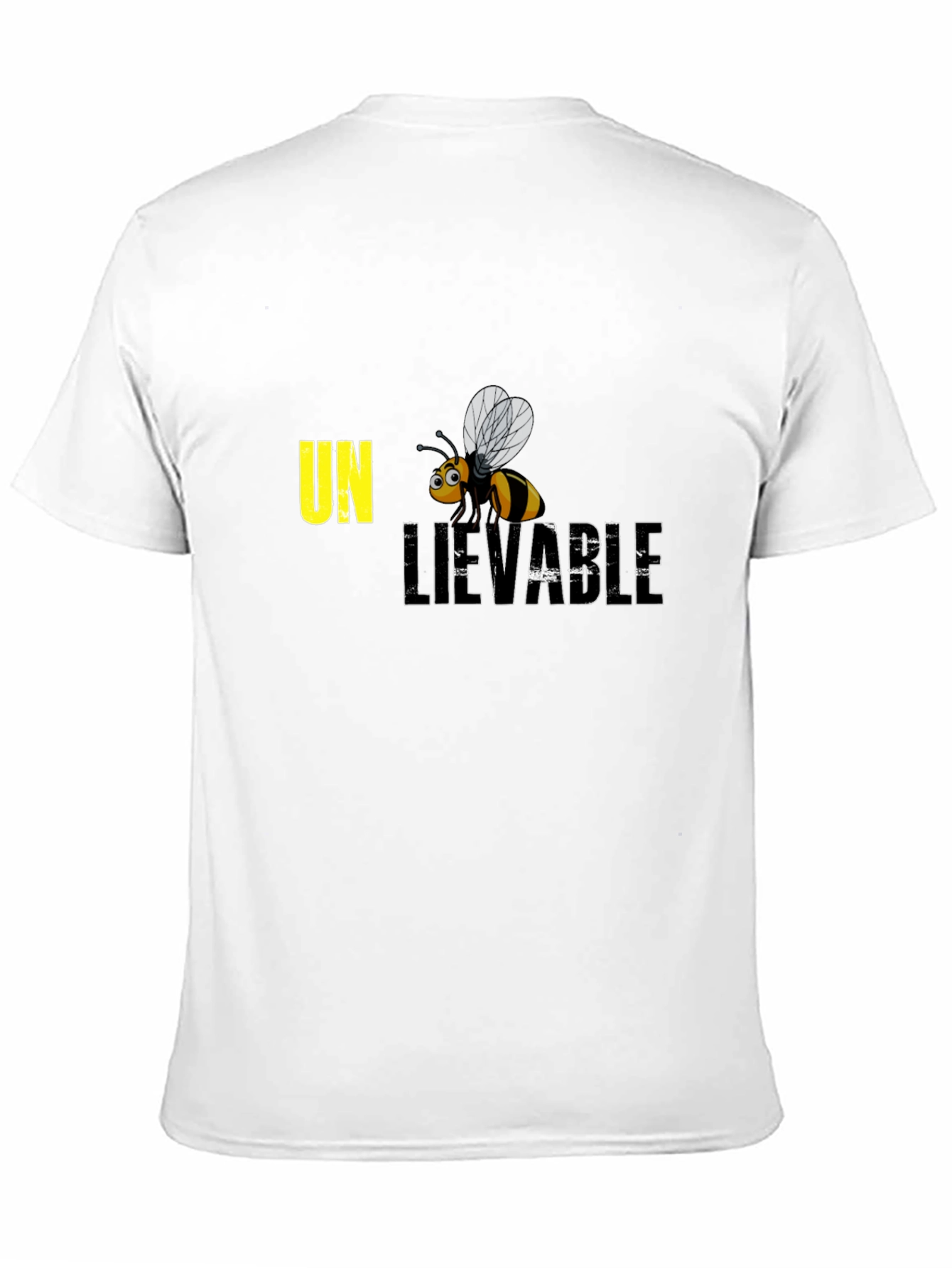 Un-bee-lievable Graphic Tee - Black Casual Shirt