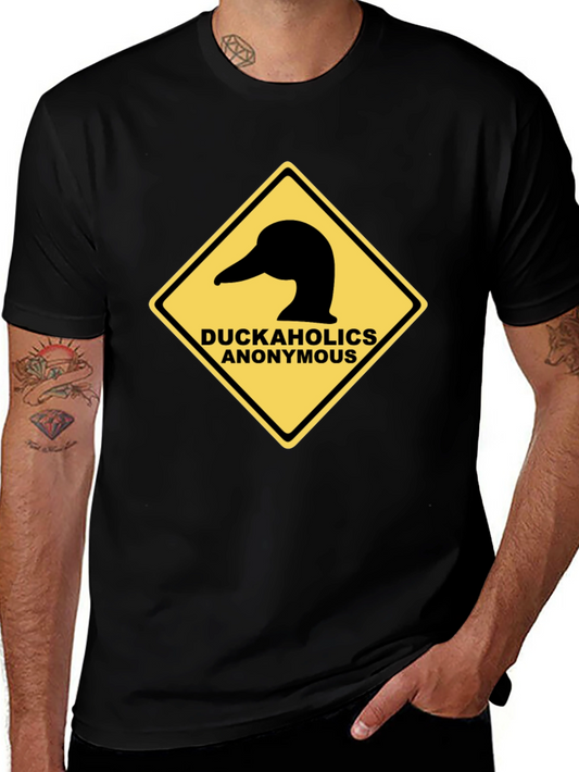 Duckaholics Anonymous Black T-Shirt