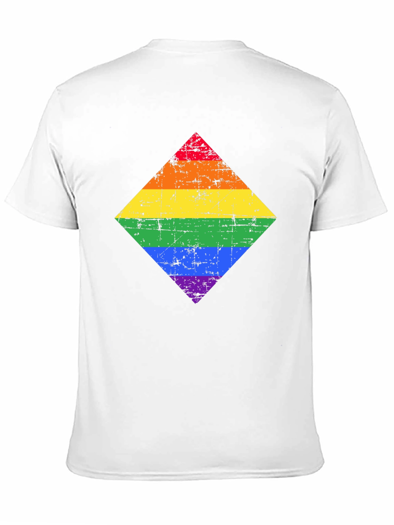 Rainbow Pride Diamond Graphic Tee