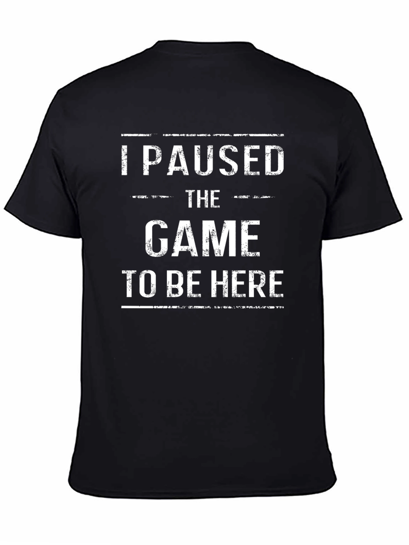 Gamer Tee: I Paused the Game T-Shirt