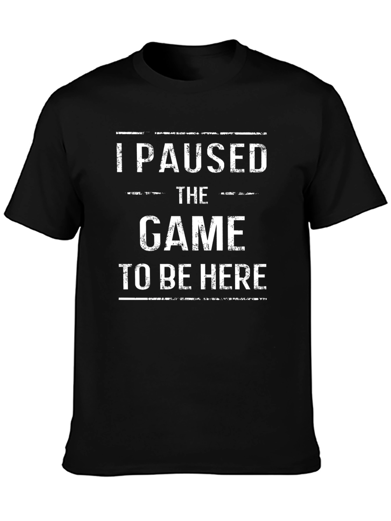 Gamer Tee: I Paused the Game T-Shirt