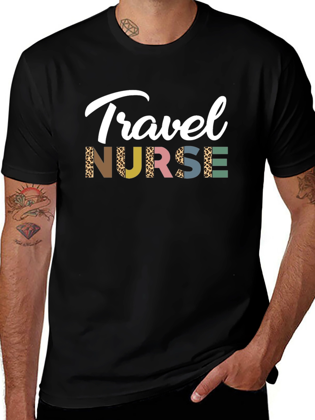 Travel Nurse Graphic T-Shirt