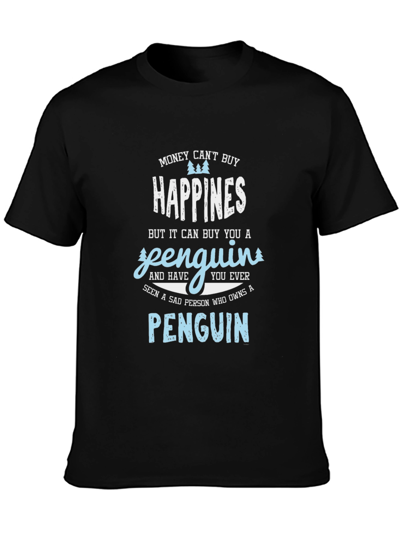 Penguin Happiness Graphic Tee