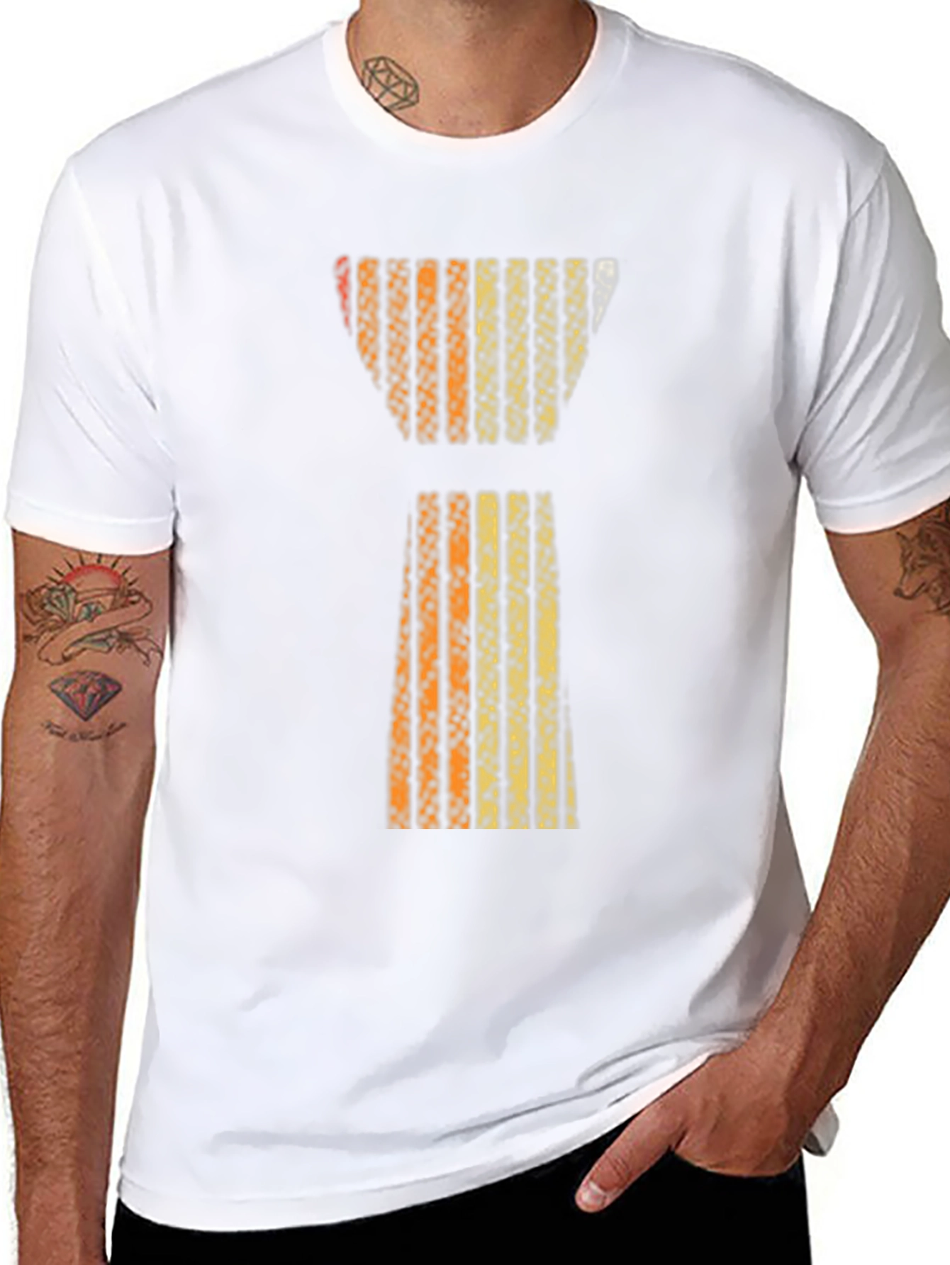 Retro Bowling Pin Graphic T-Shirt