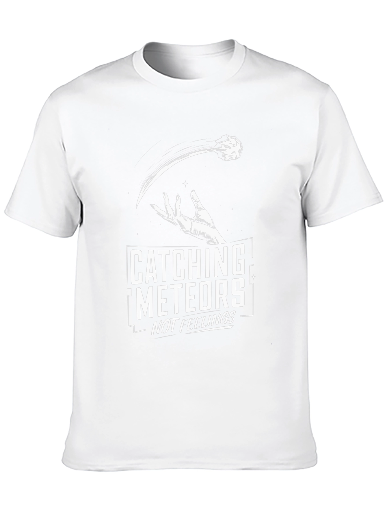 Catching Meteors Graphic T-Shirt - Black