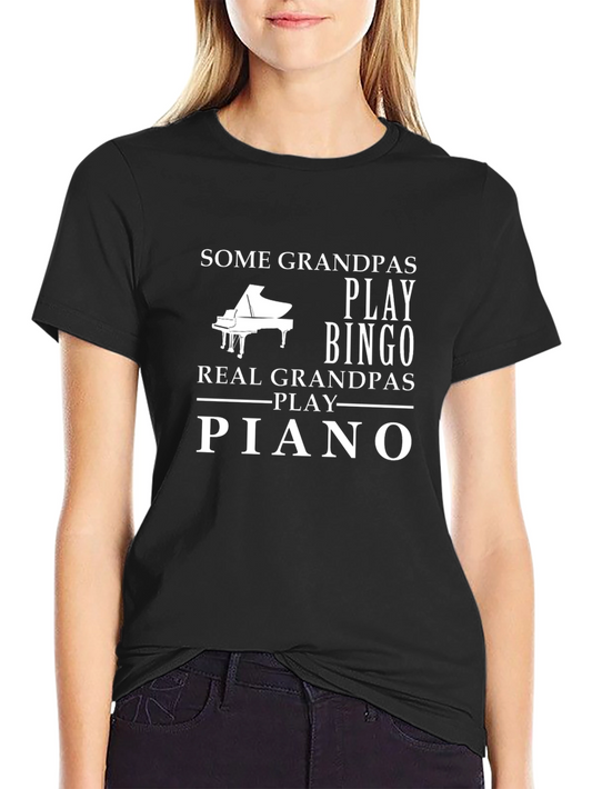 Grandpa Piano T-Shirt