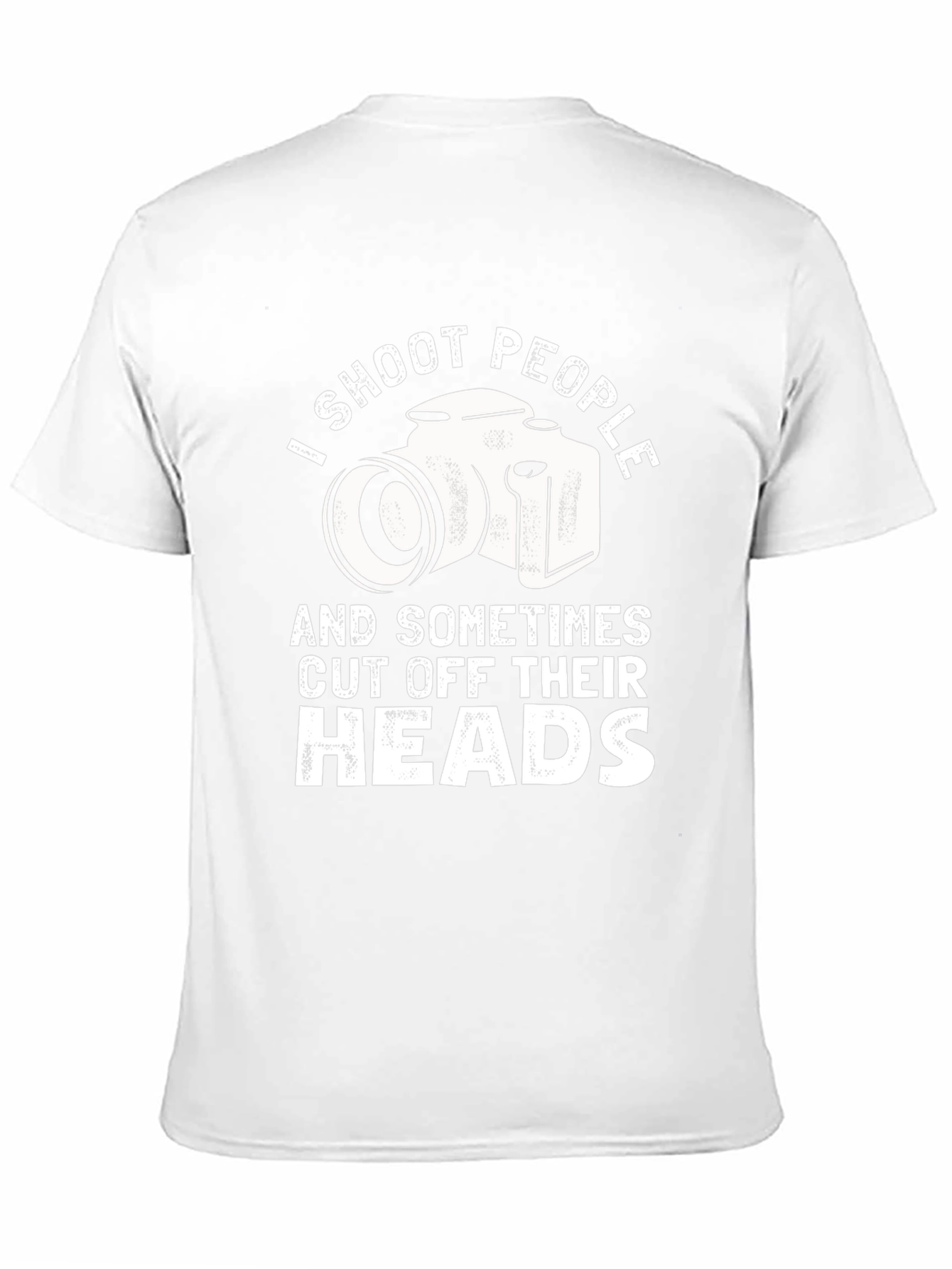 I Shoot People T-Shirt - Photographer Humor Tee