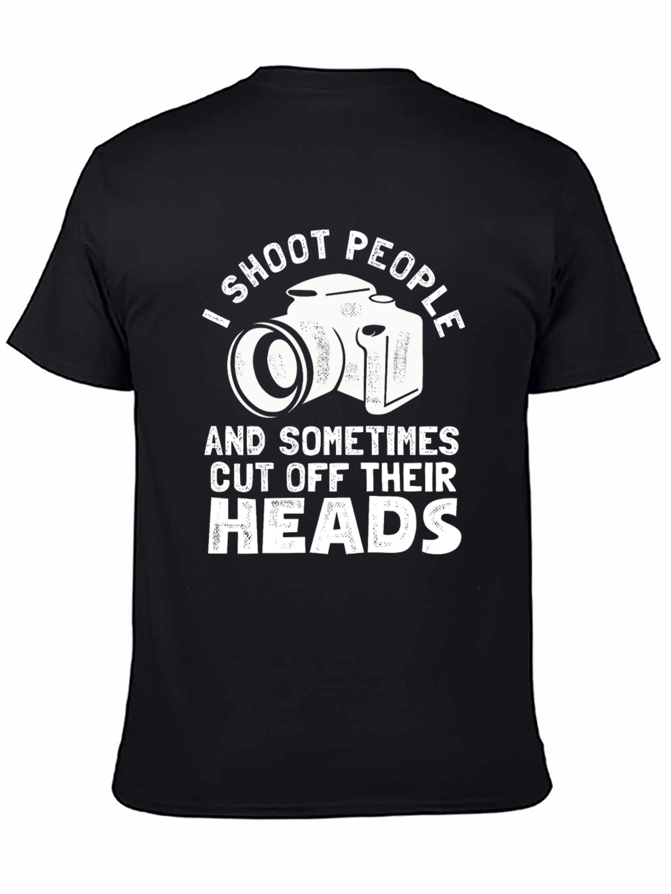 I Shoot People T-Shirt - Photographer Humor Tee