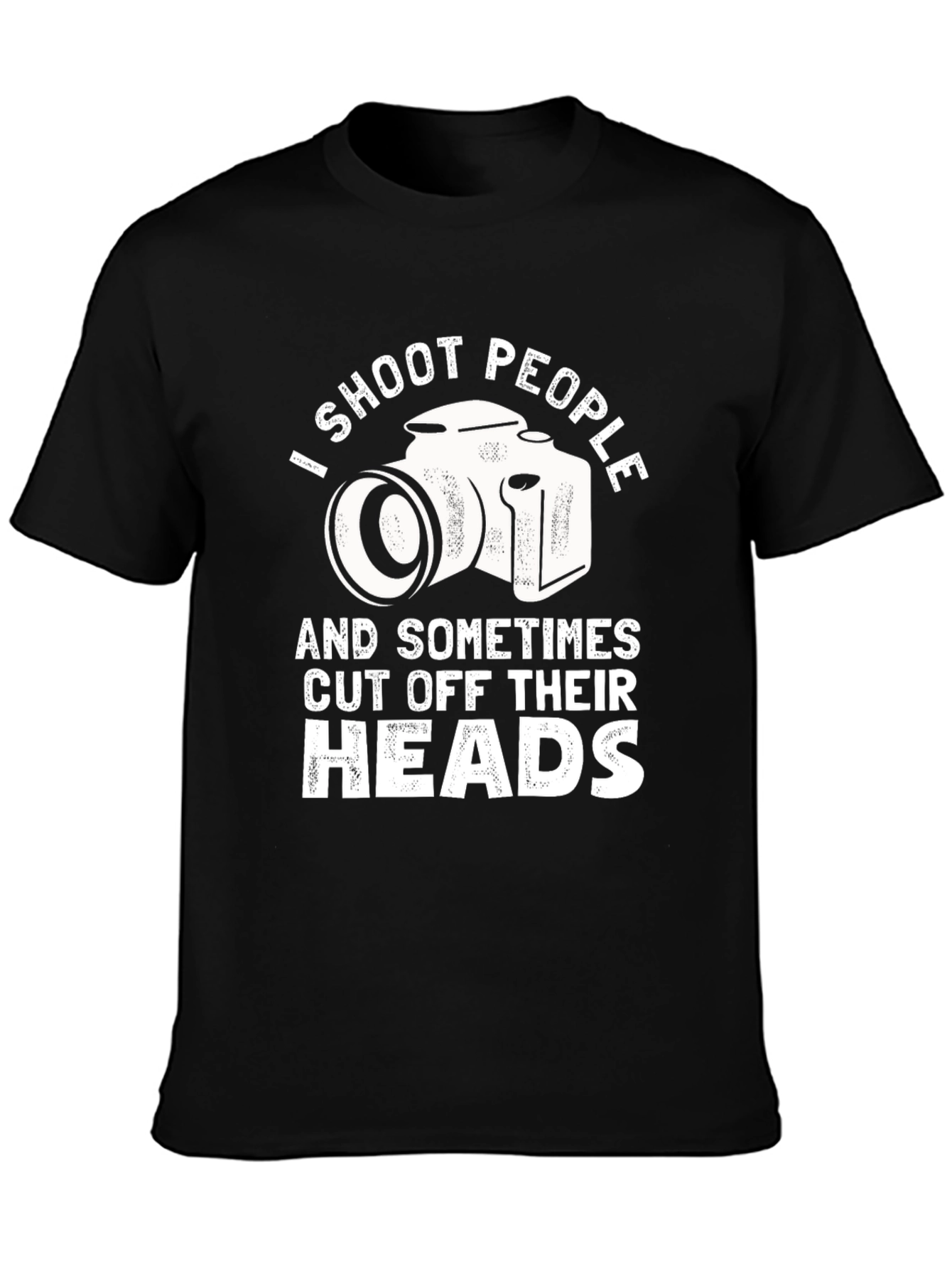 I Shoot People T-Shirt - Photographer Humor Tee