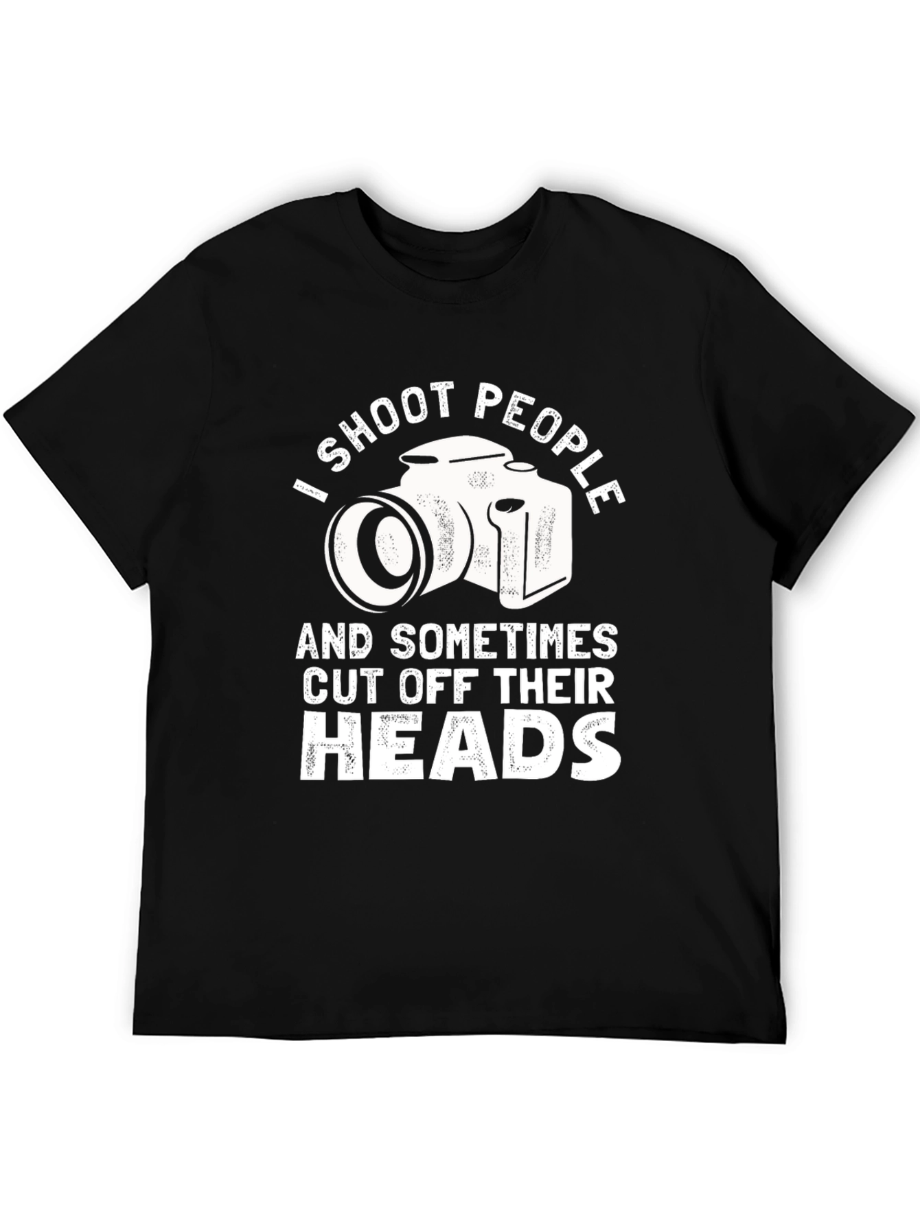 I Shoot People T-Shirt - Photographer Humor Tee