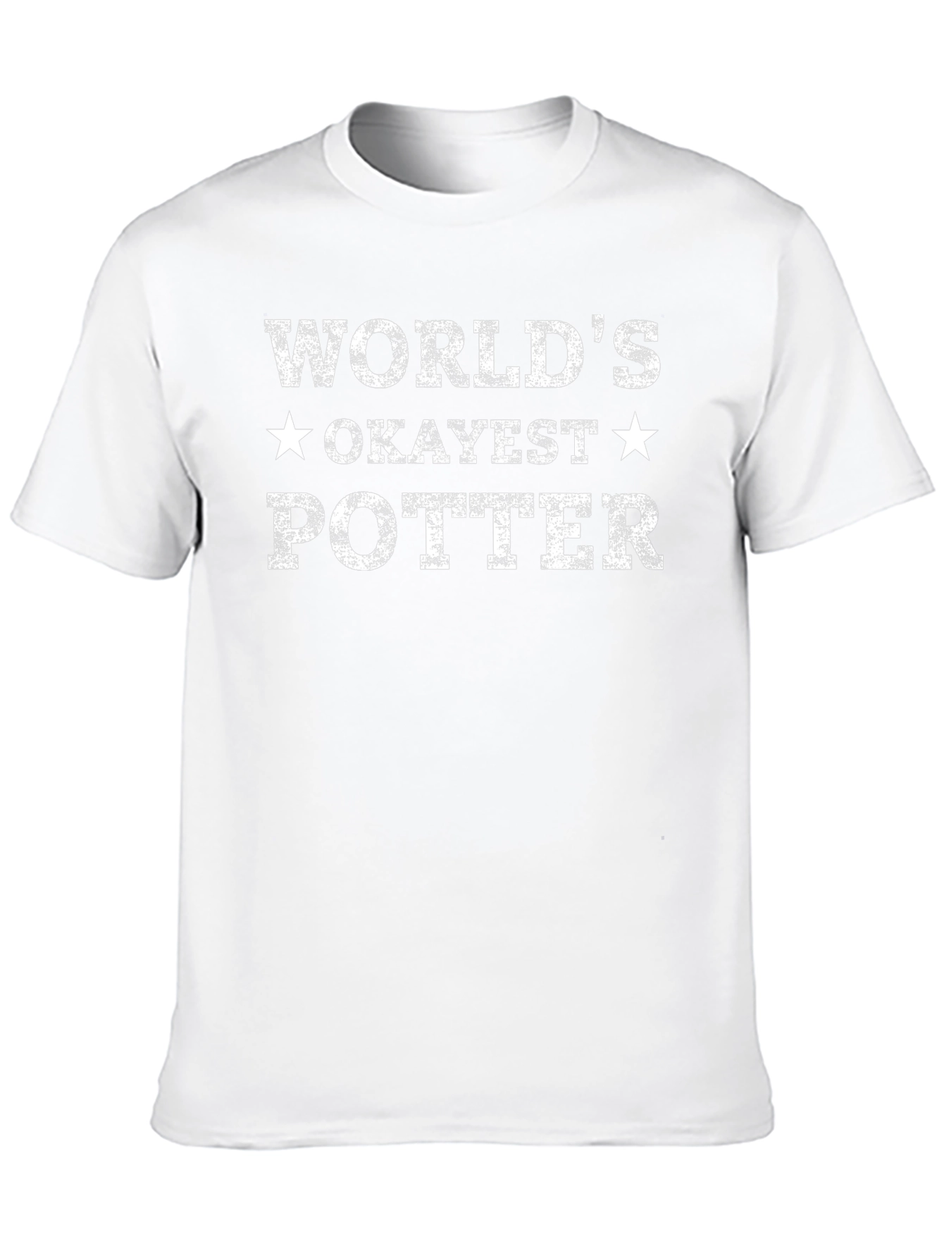 Worlds Okayest Potter T-Shirt Funny Pottery Gift