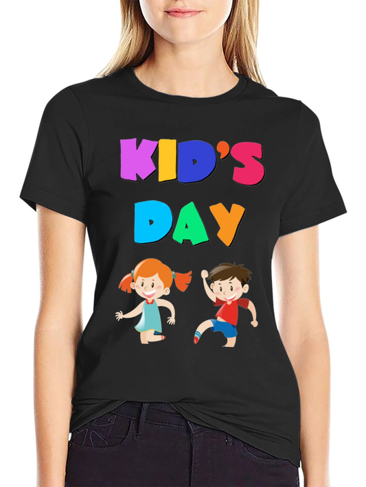 Colorful Kids Day T-Shirt