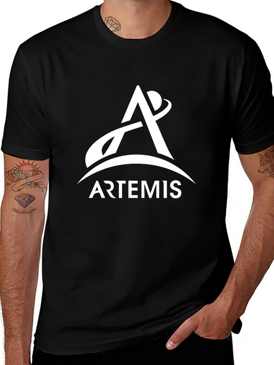 Artemis Program Graphic T-Shirt - Black