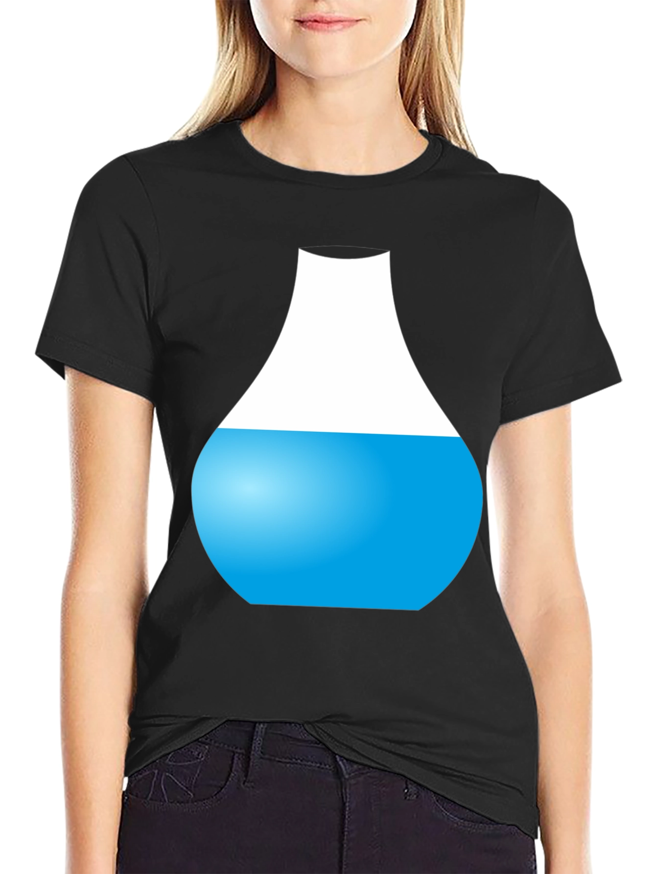 Abstract Water Vessel Graphic Tee