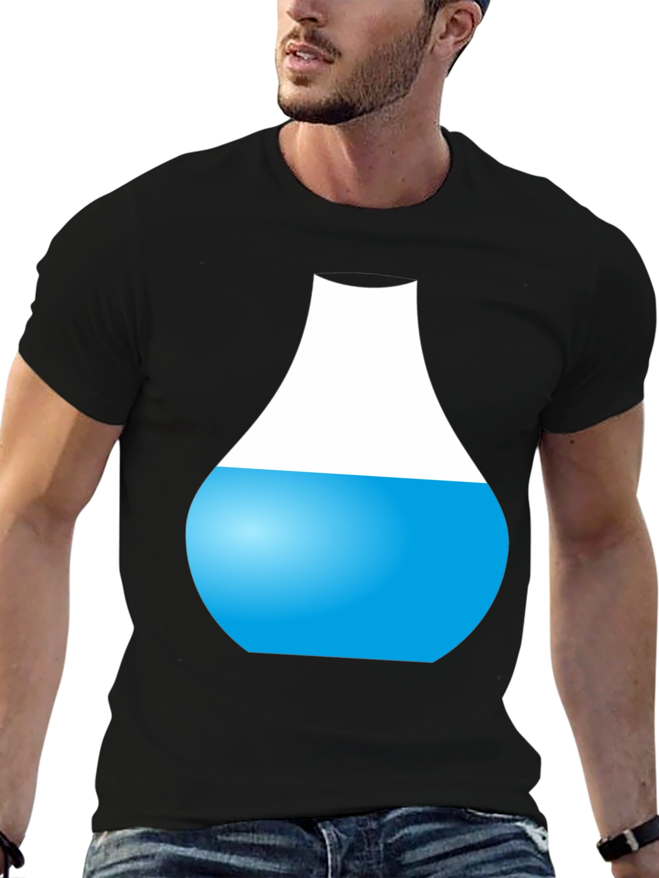 Abstract Water Vessel Graphic Tee