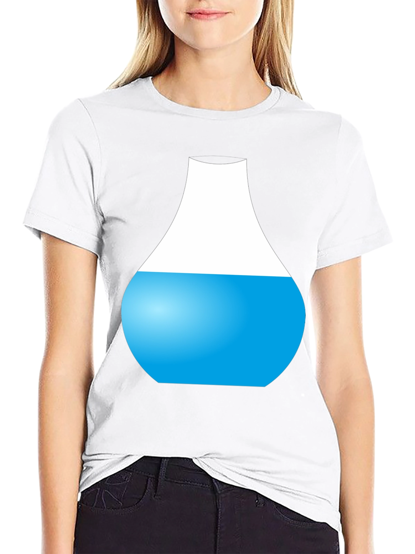 Abstract Water Vessel Graphic Tee
