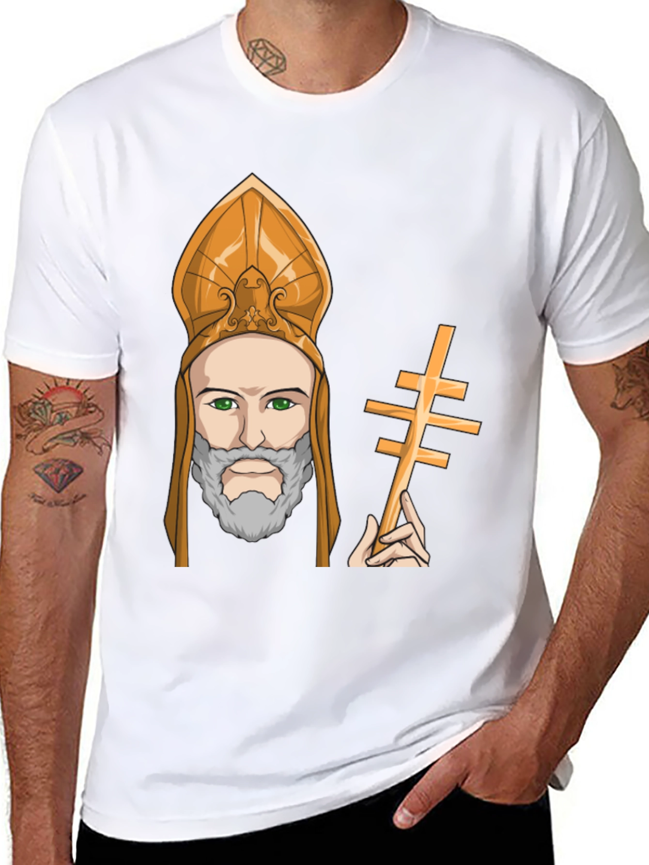 Bishop Graphic T-Shirt - Mens Black Tee