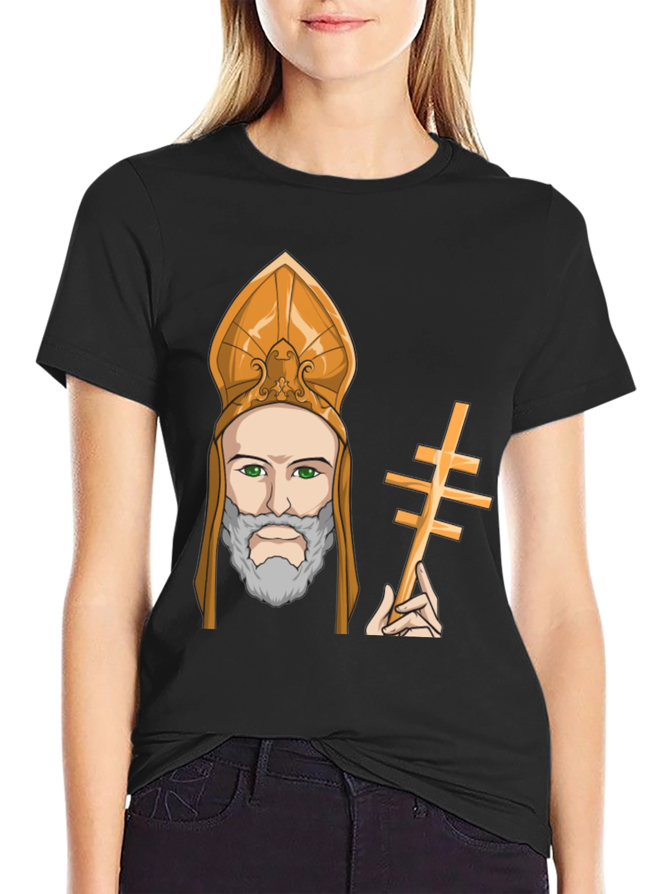 Bishop Graphic T-Shirt - Mens Black Tee