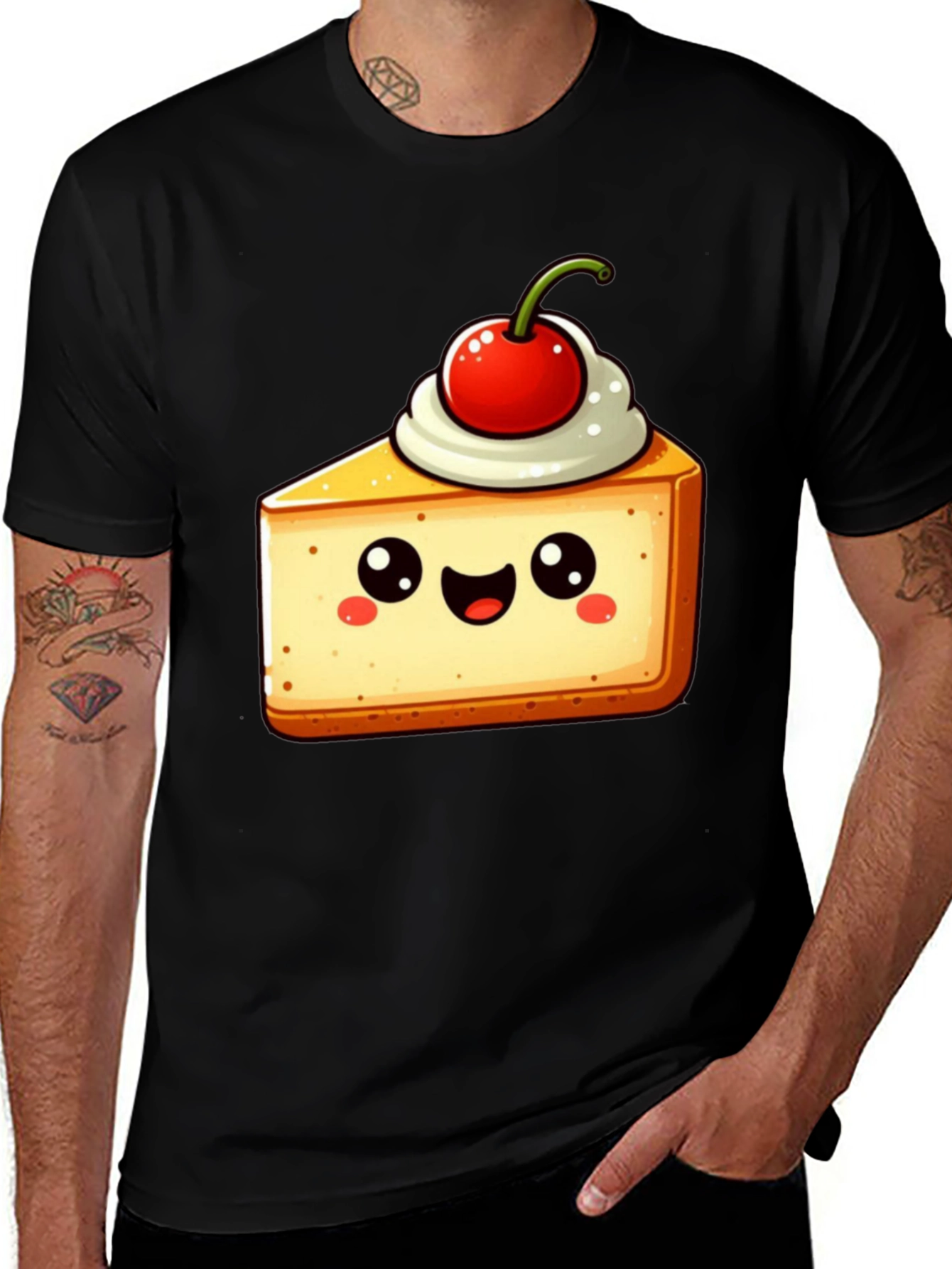 Cute Cartoon Dessert T-Shirt