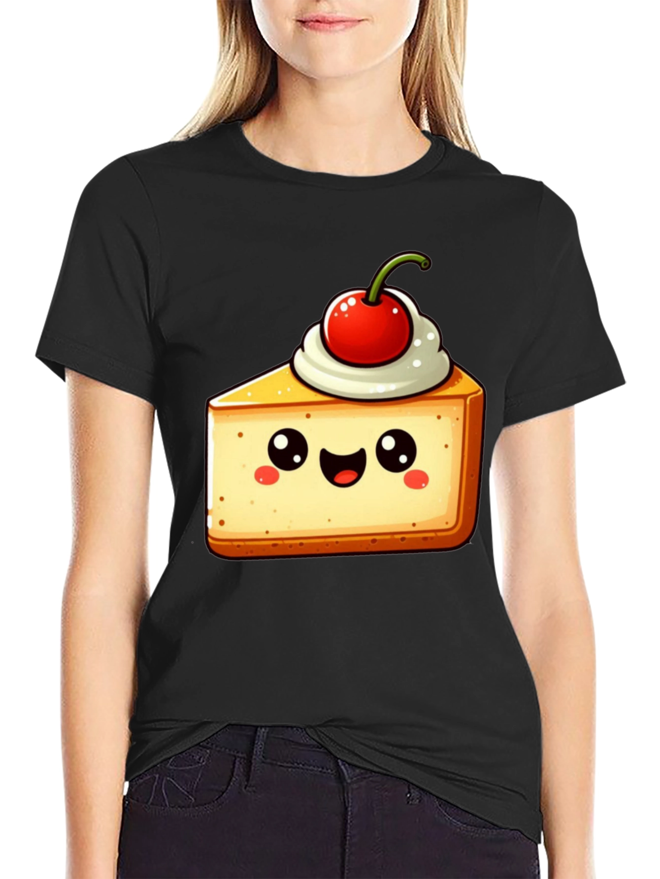 Cute Cartoon Dessert T-Shirt