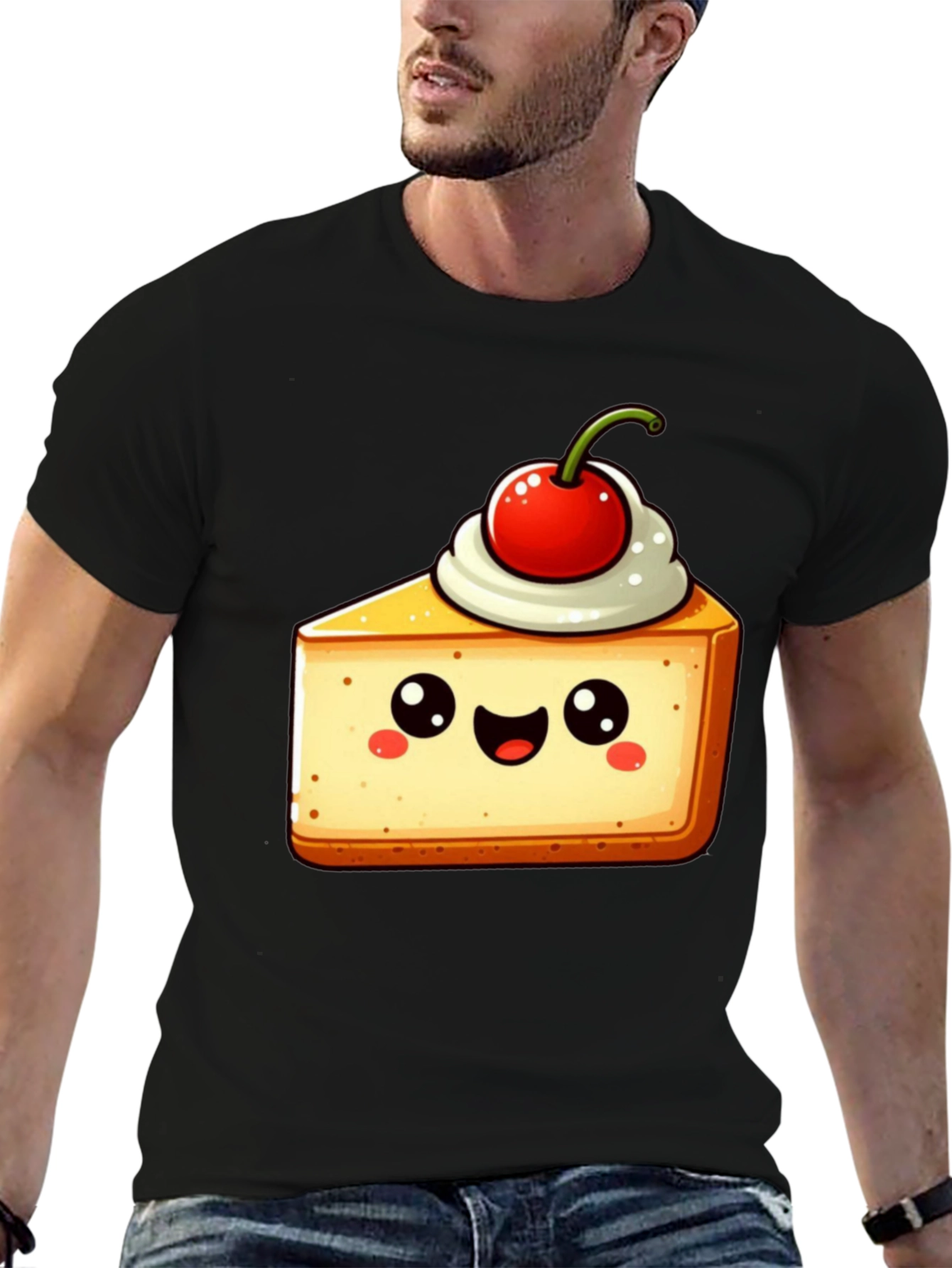 Cute Cartoon Dessert T-Shirt