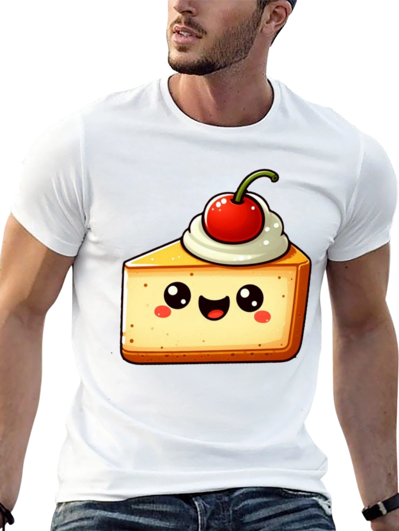 Cute Cartoon Dessert T-Shirt