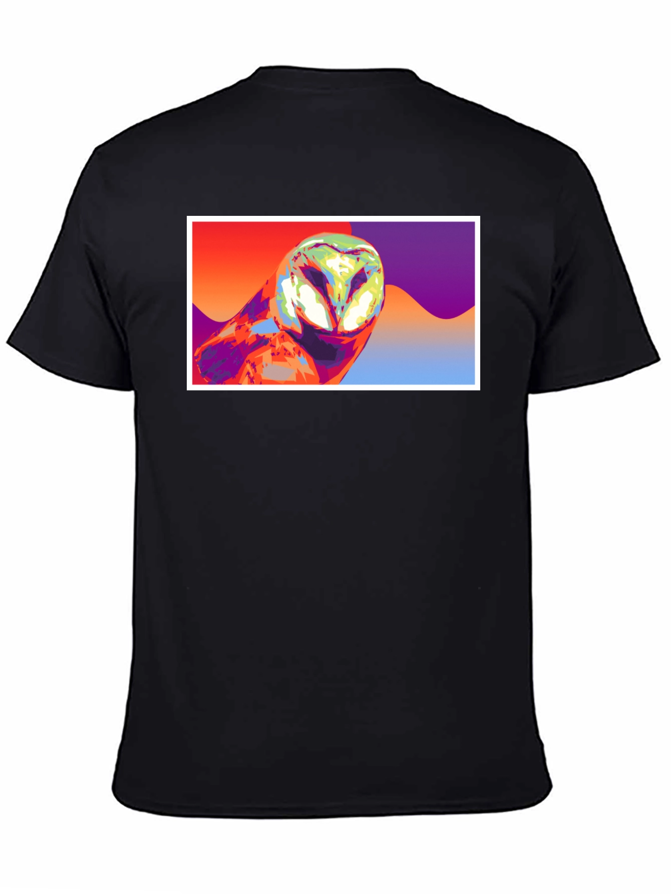 Pop Art Owl Graphic T-Shirt - Unisex
