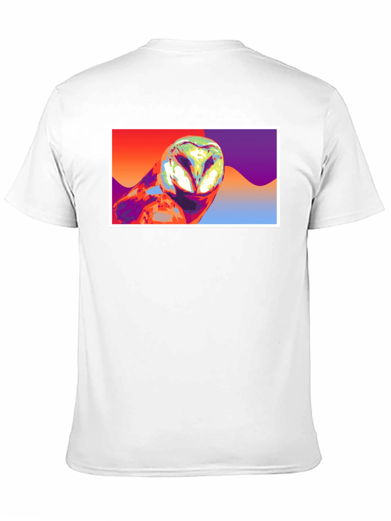 Pop Art Owl Graphic T-Shirt - Unisex