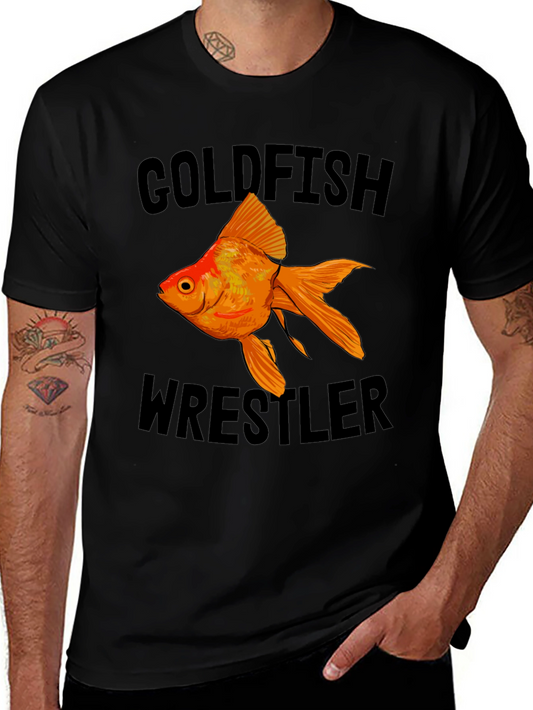 Goldfish Wrestler Graphic Tee