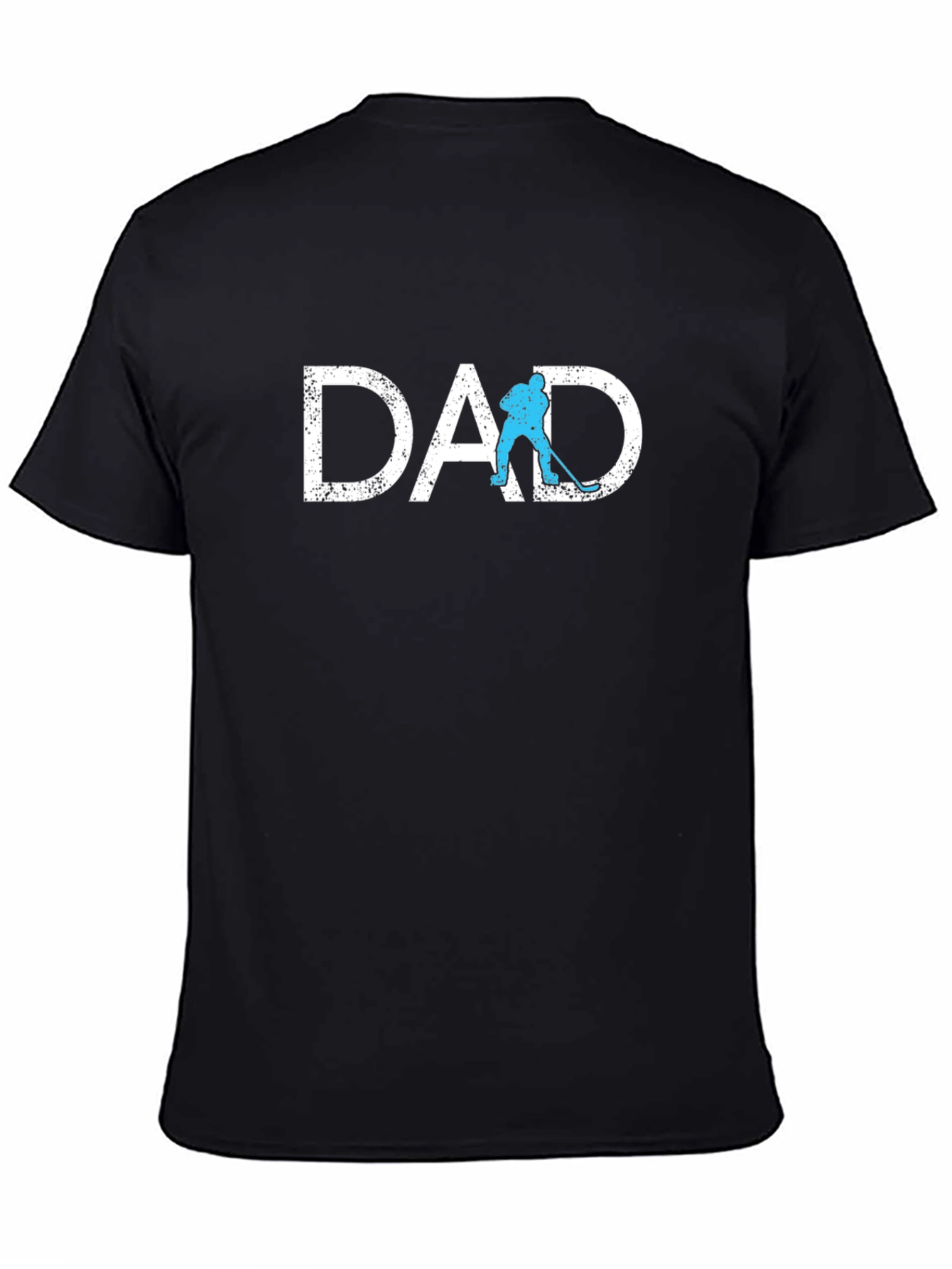 Hockey Dad Graphic T-Shirt - Black Tee