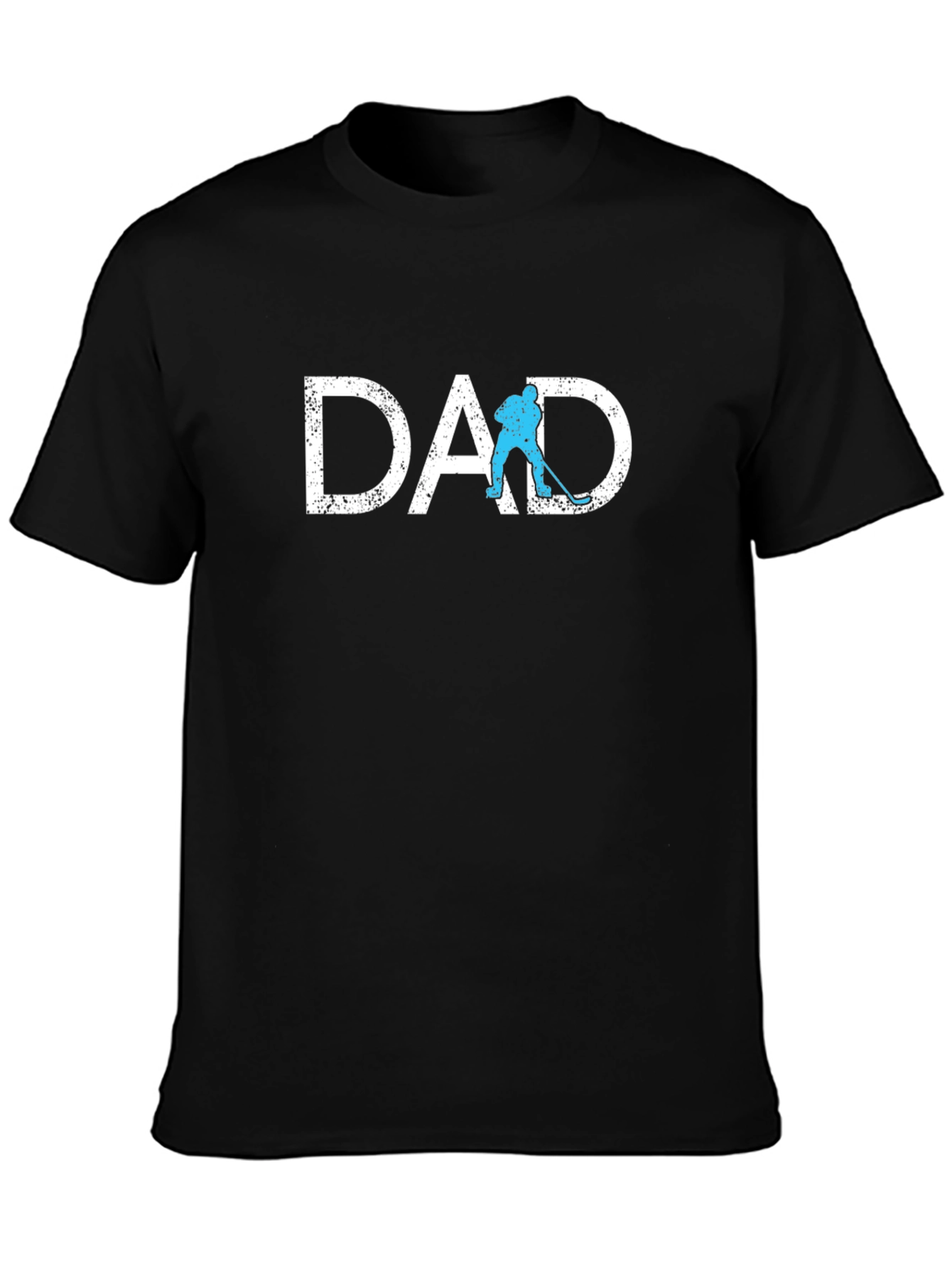 Hockey Dad Graphic T-Shirt - Black Tee
