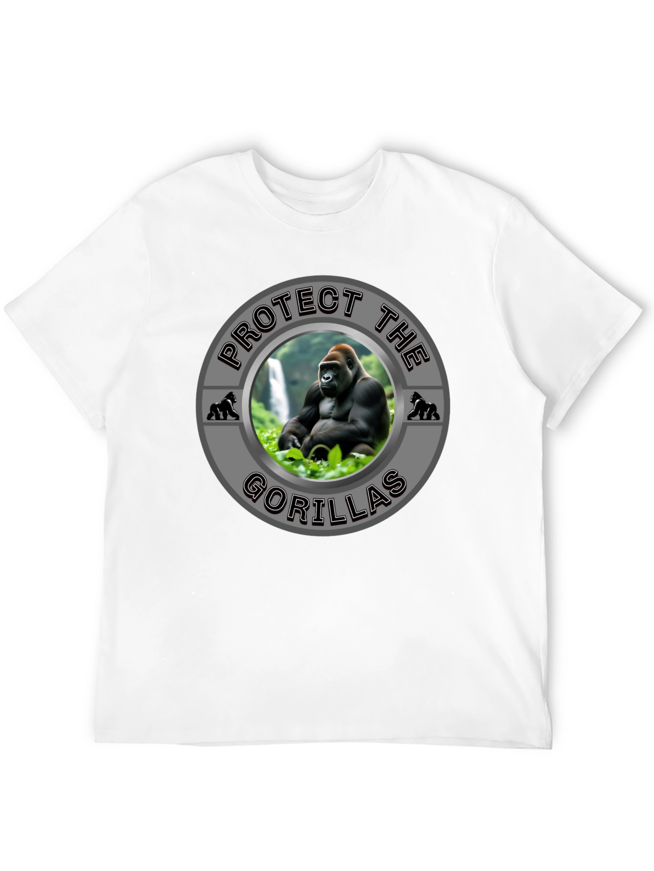 Protect The Gorillas Graphic T-Shirt
