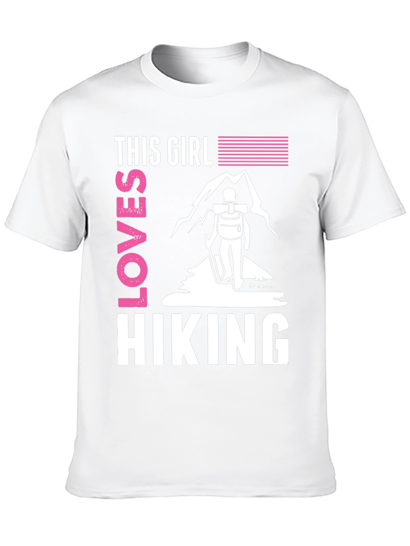 This Girl Loves Hiking T-Shirt