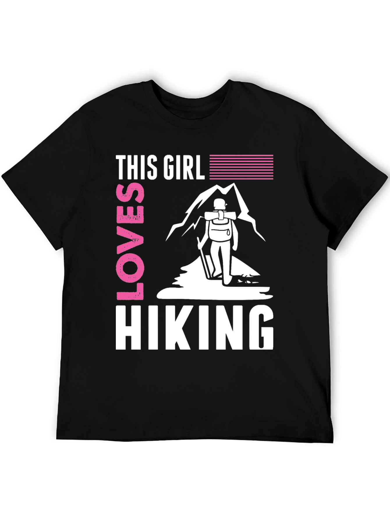 This Girl Loves Hiking T-Shirt