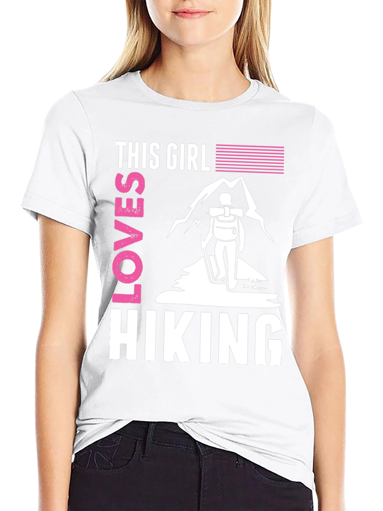 This Girl Loves Hiking T-Shirt
