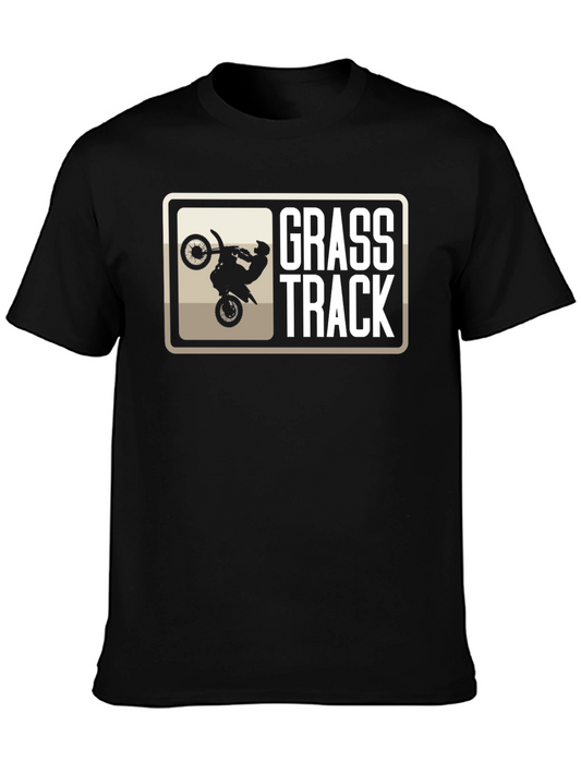 Grass Track T-Shirt - Motorcycle Racing Tee