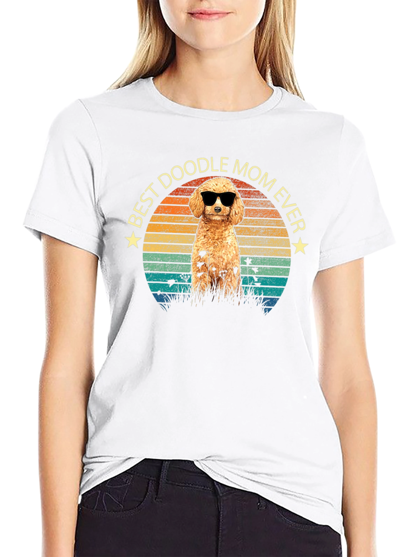 Best Doodle Mom Ever Graphic Tee