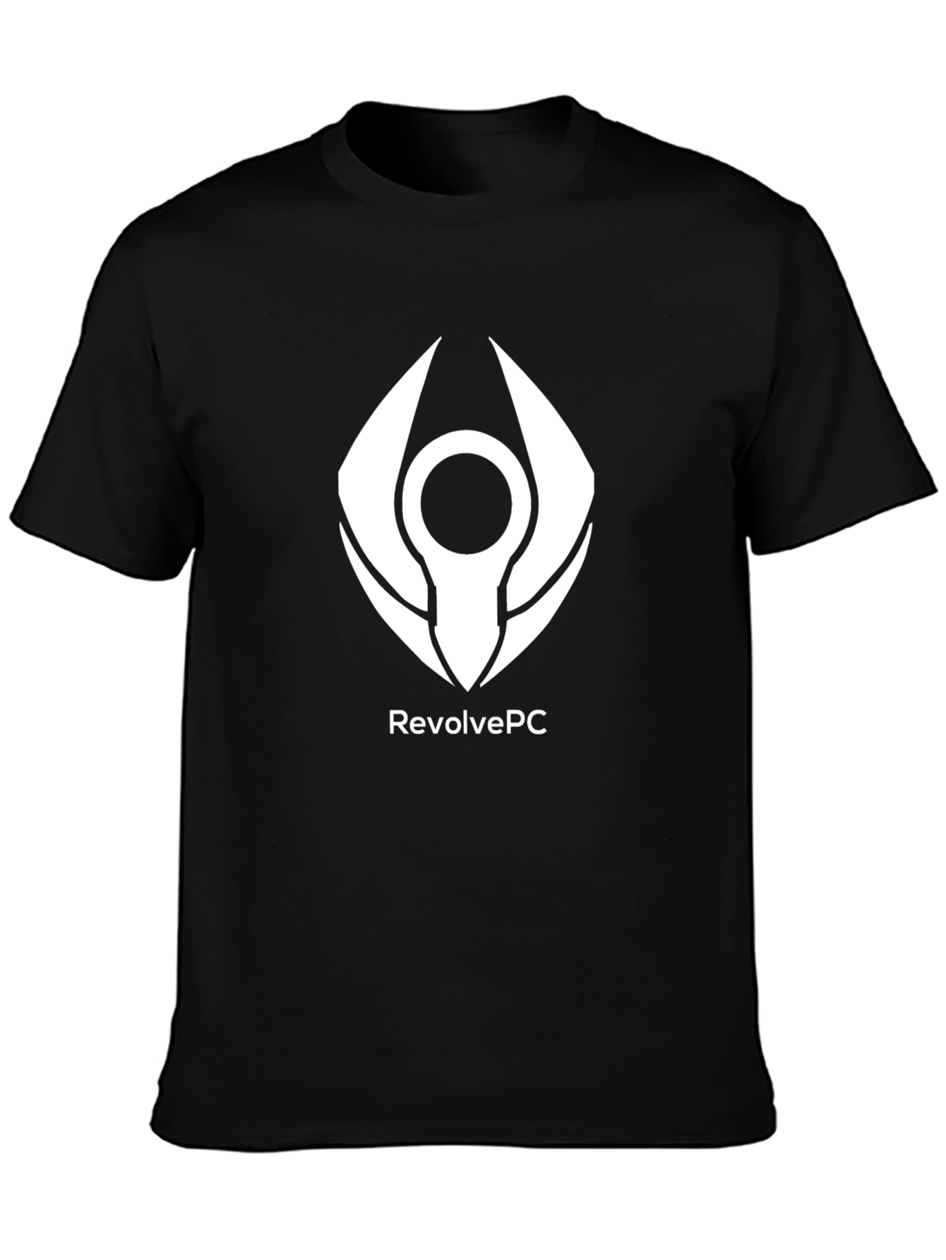 Revolve PC Black Graphic Tee - Gamer Style