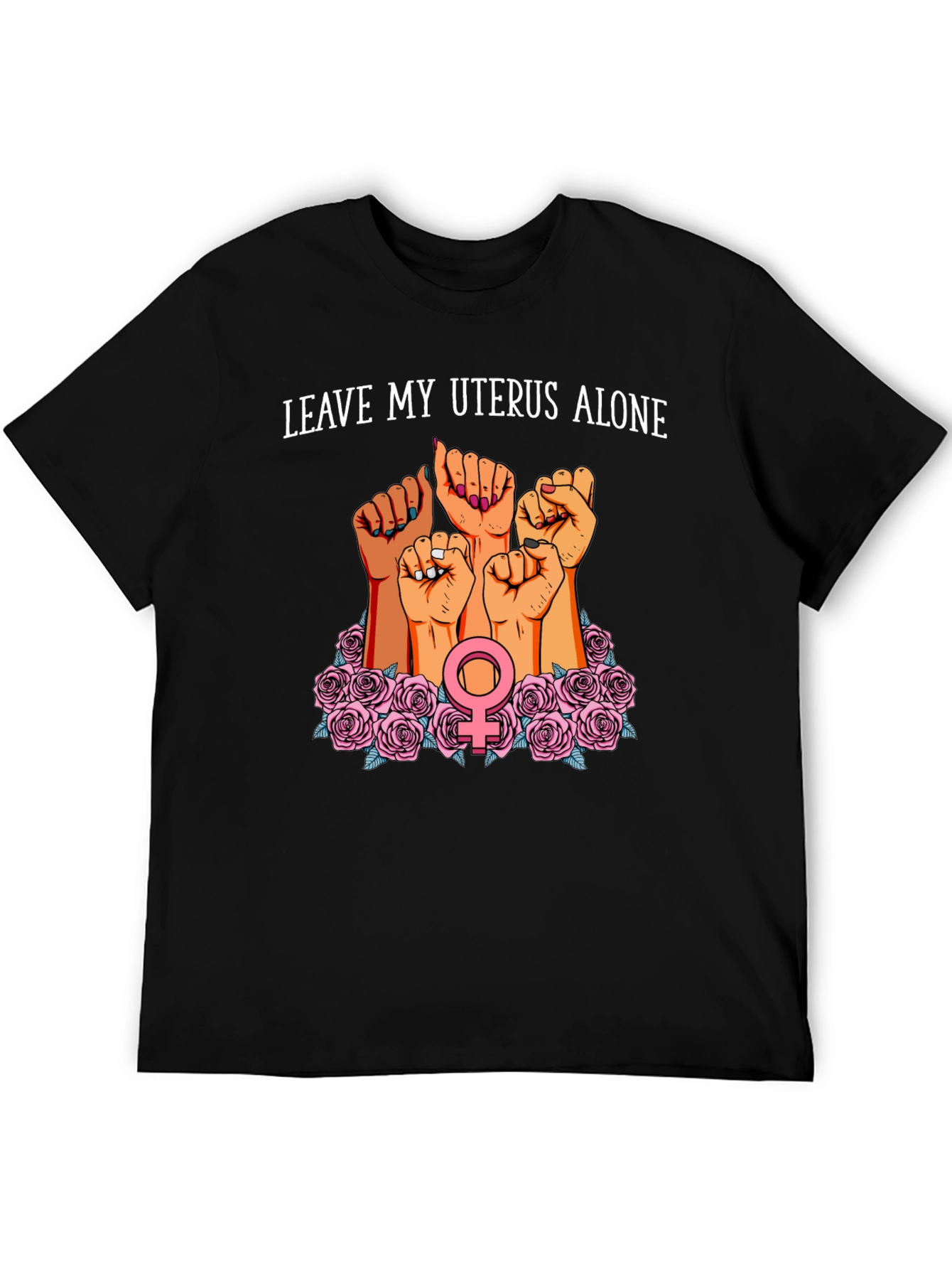 Feminist Uterus Rights Graphic Tee