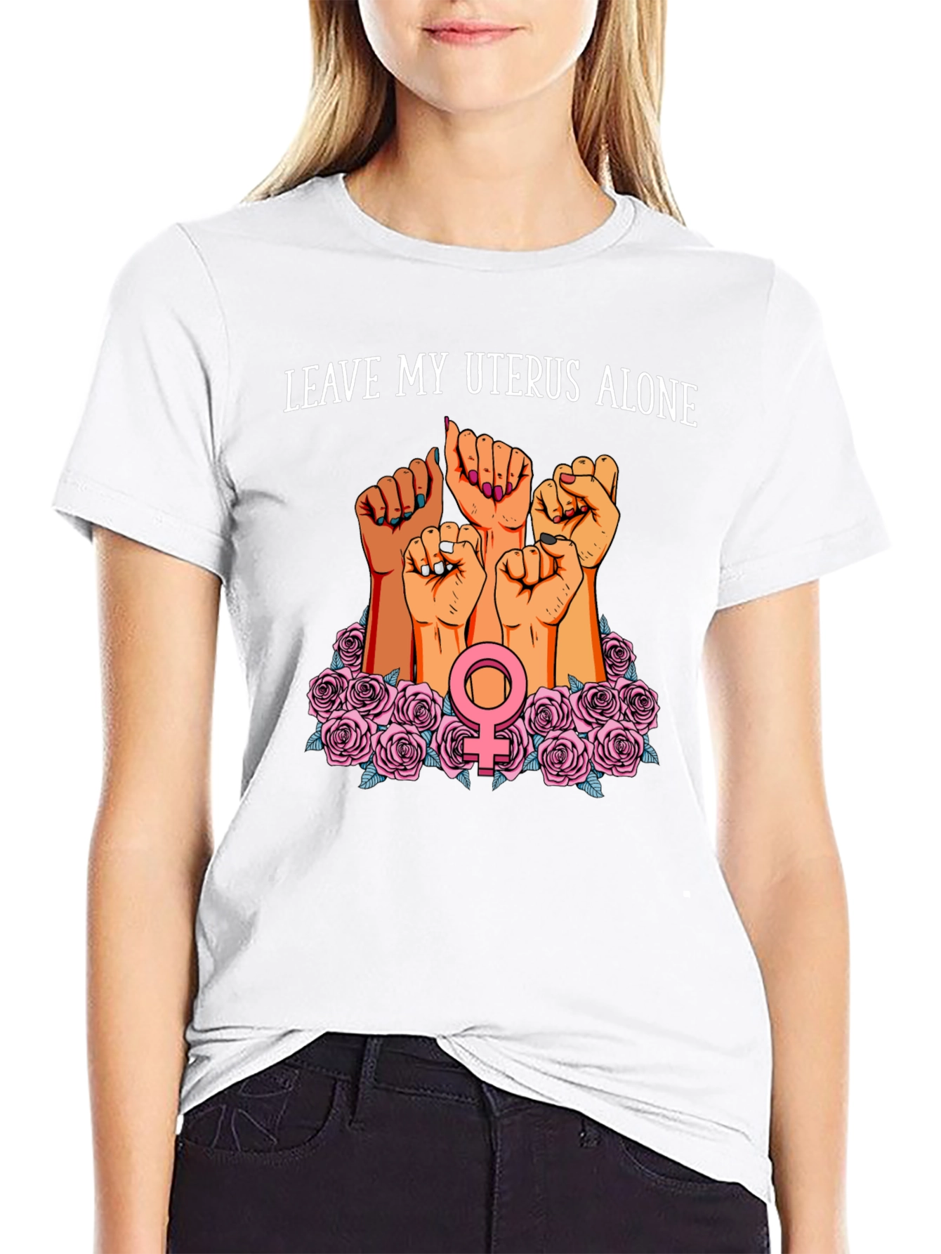 Feminist Uterus Rights Graphic Tee