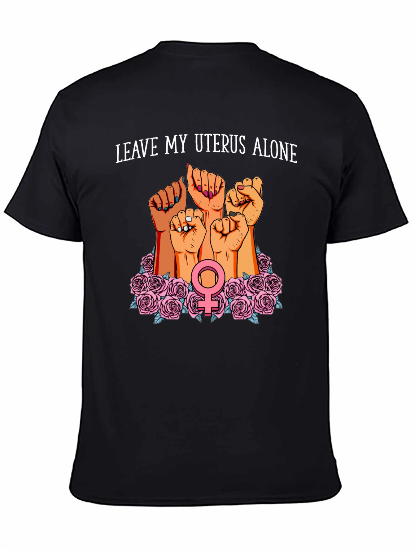 Feminist Uterus Rights Graphic Tee